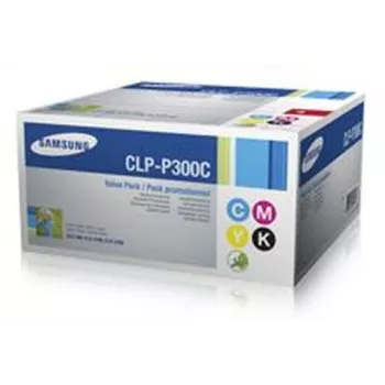 Samsung CLP-P300C/ELS Tonera kasetņu komplekts Melna, Ciāna, Fuksīna, Dzeltena