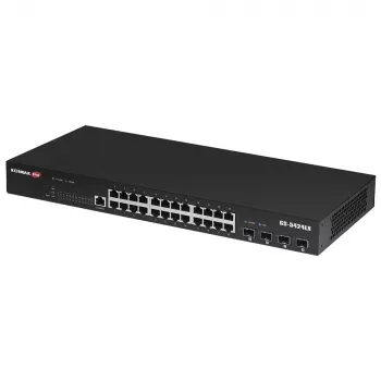 Edimax GS-5424LX 28-Port Gigabit Web Smart Switch ar 4 x 10GbE SFP+ portiem