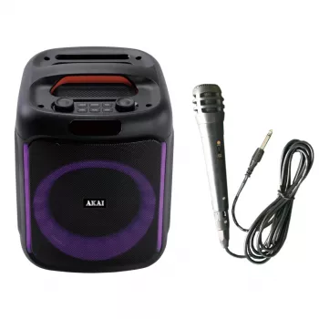 AKAI ABTS-V20 Pārnēsājams Bluetooth skaļrunis 20W Melns