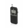JVC RAE411B Pārnēsājams AM/FM radio ar analogo uztvērēju, melns