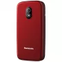 PANASONIC KX-TU410EXR Clamshell Mobilais Telefons - Sarkans