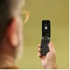 Panasonic KX-TU410EXB Mobilais telefons Clamshell Melns