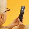 Panasonic KX-TU410EXB Mobilais telefons Clamshell Melns