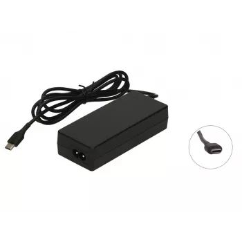 2-POWER PSA Parts CAA0744G 65W AC Power Adapter for Lenovo Notebook - Black