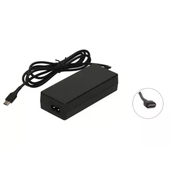 2-POWER PSA Parts CAA0744G 65W AC Power Adapter for Lenovo Notebook - Black