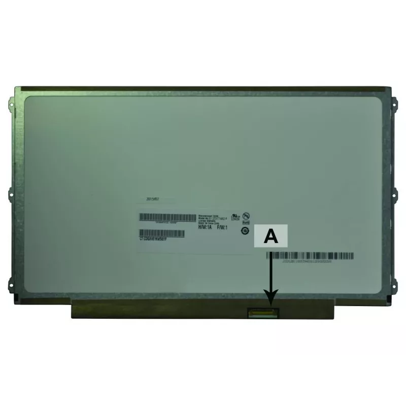 2-POWER SCR0498B 12.5 collu WXGA LED displejs HP EliteBook
