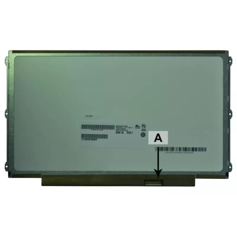 2-POWER SCR0498B 12.5 collu WXGA LED displejs HP EliteBook