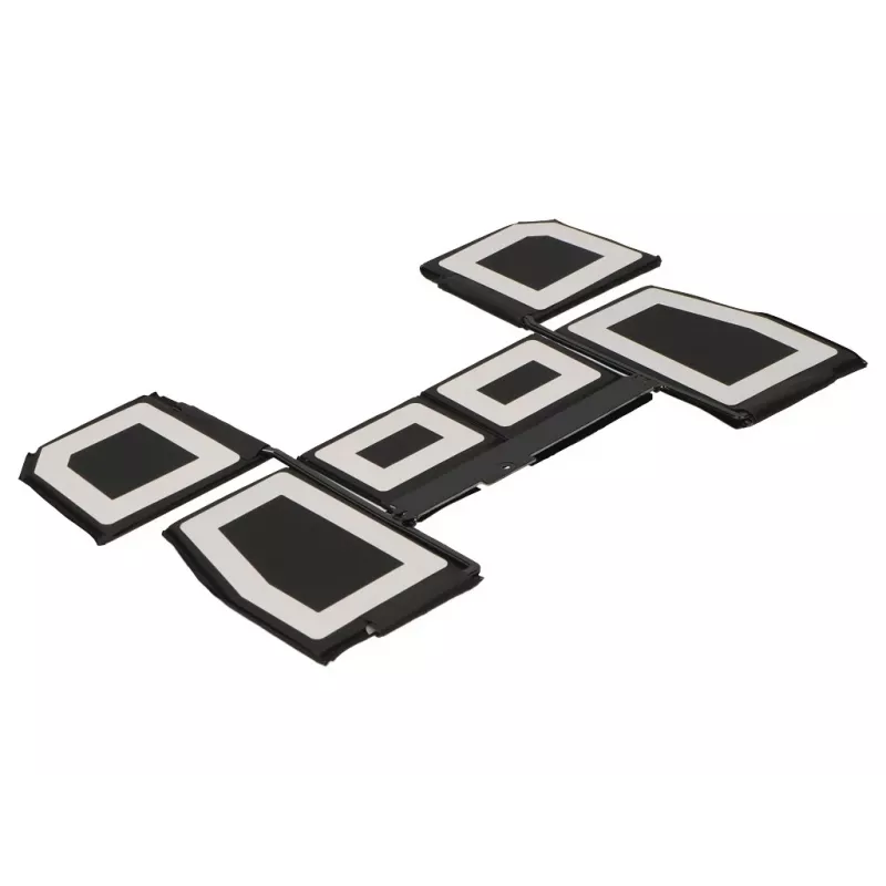 2-Power Main Battery Pack 6-Cell - 4800 mAh - Litija-jonu - Melna - Dell Latitude E6400, E6410, E6500, E6510, Precision M2400, M4400, M4500