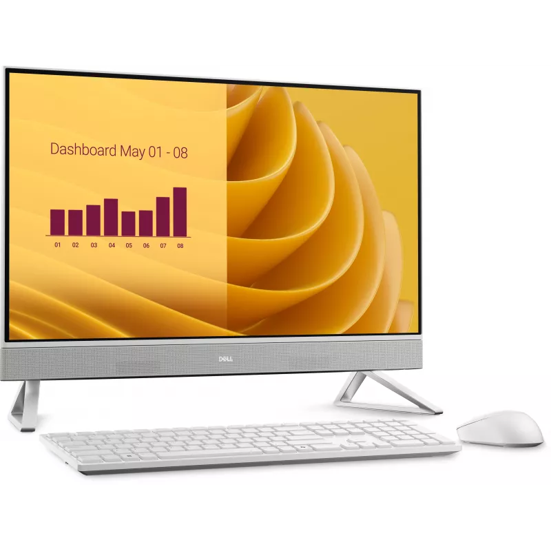 Dell 27 All-in-One EC27250 Windows 11 Pro Intel Core 7-150U 16GB RAM 1TB SSD 27.0 coll FHD Touch NVIDIA GeForce MX570A Webcam Wi-Fi Bluetooth 3Y ProSupport