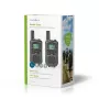 Nedis Walkie Talkie komplekts WLTK0500BK 5 km diapazons 8 kanāli PMR446