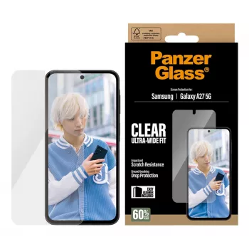 PanzerGlass Ultra-Wide Fit EasyAligner ekrāna aizsargplēve Samsung Galaxy A27 5G