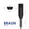 AKYGA Barošanas bloks Braun depilatoriem - 12V 400mA maiņstrāvas/līdzstrāvas adapteris