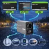 Qoltec MS Wave Power Inverter 12V uz 230V 300/600W USB saderīgs ar LiFePO4 GEL AGM