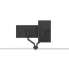 BENQ BDL01 Viena monitora roka 17-32 collu ekrāniem, galda skava/cauruma stiprinājums, VESA 75x100, gāzes atspere, melna