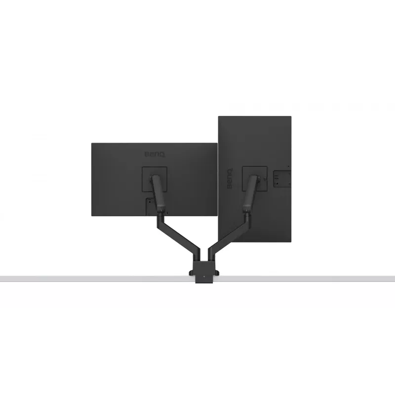 BENQ BDL01 Viena monitora roka 17-32 collu ekrāniem, galda skava/cauruma stiprinājums, VESA 75x100, gāzes atspere, melna