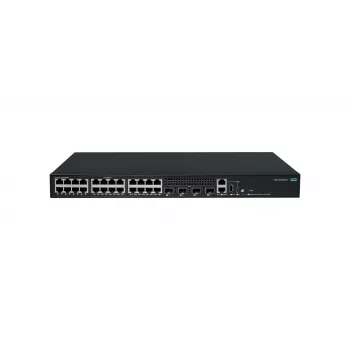HPE OfficeConnect 2150 24G 4P Switch - 24 Port Gigabit PoE+ ar 4 SFP+ augšupsaitēm