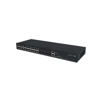 HPE OfficeConnect 2150 24G 4P Switch - 24 Port Gigabit PoE+ ar 4 SFP+ augšupsaitēm