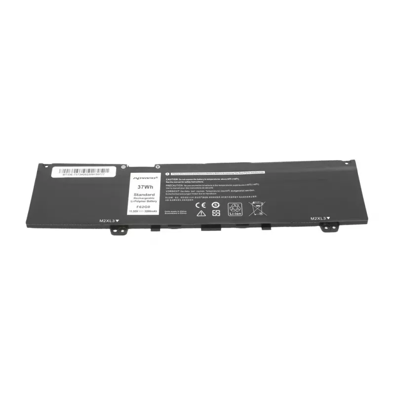 MITSU Battery Y5XF9 Dell Inspiron 13 5370 7373 7386 - 3200 mAh (37 Wh)