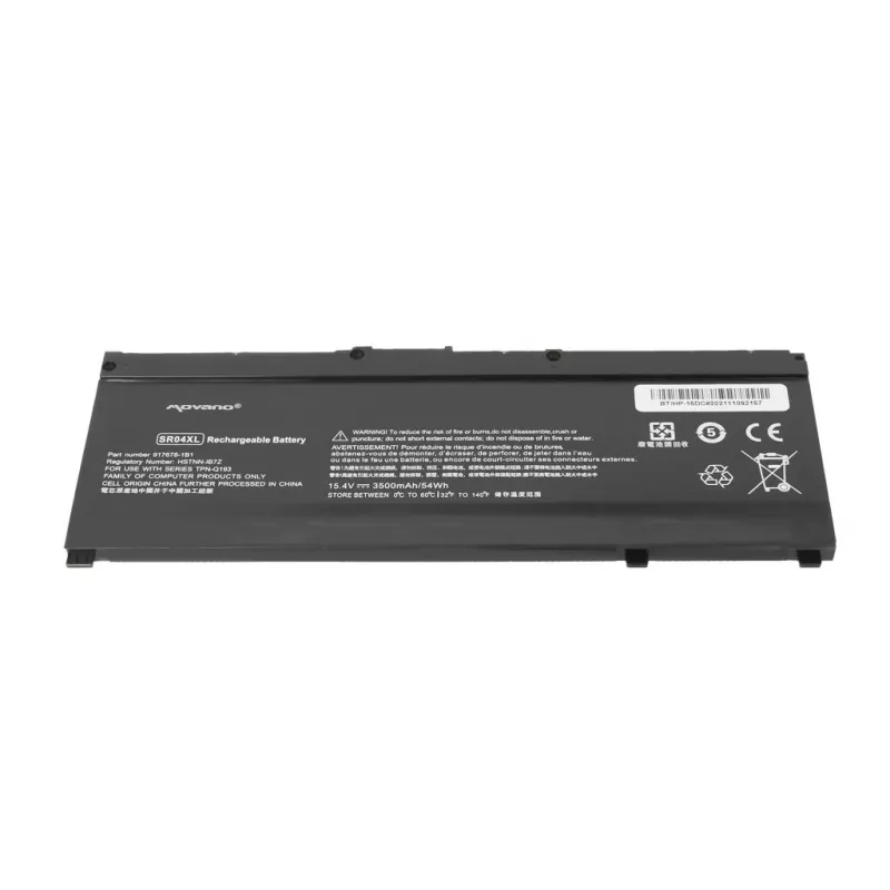 MITSU Battery SR04XL TPN-C133 for HP Omen 15-DC 15-CE - 3500 mAh (54 Wh)