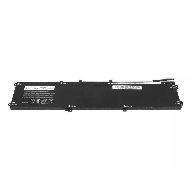 MITSU Battery 6GTPY Dell XPS 15 9550 - 6000 mAh (69 Wh)