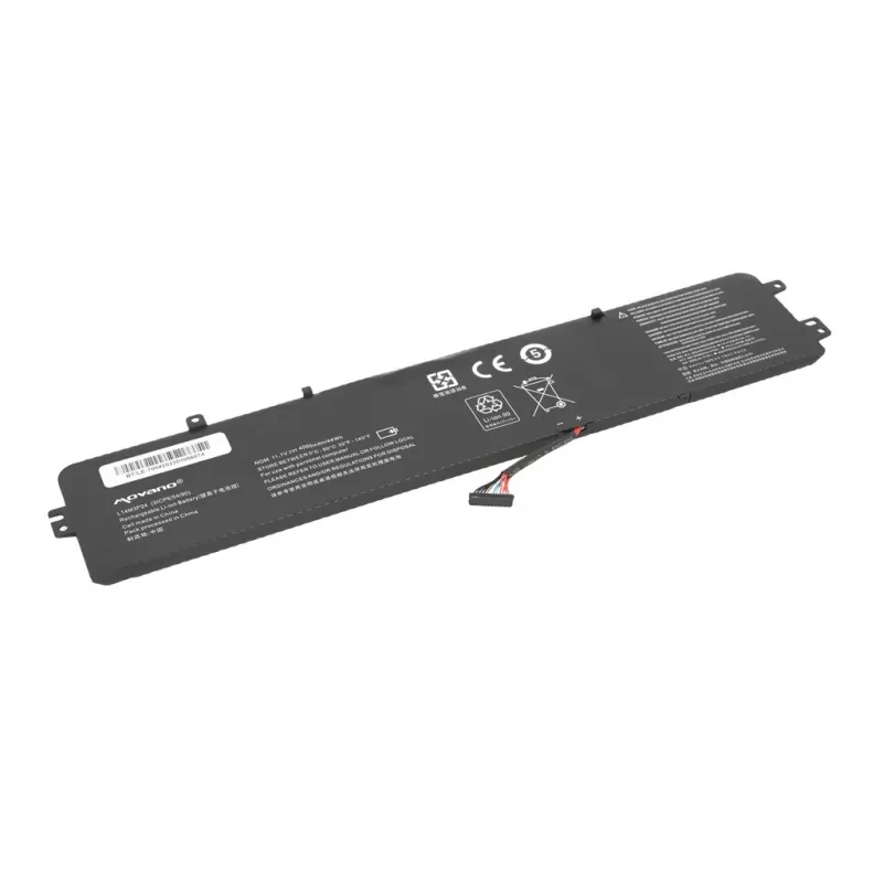 MITSU Battery L14M3P24 L14S3P24 for Lenovo IdeaPad 700-15ISK - 4000 mAh (44 Wh)