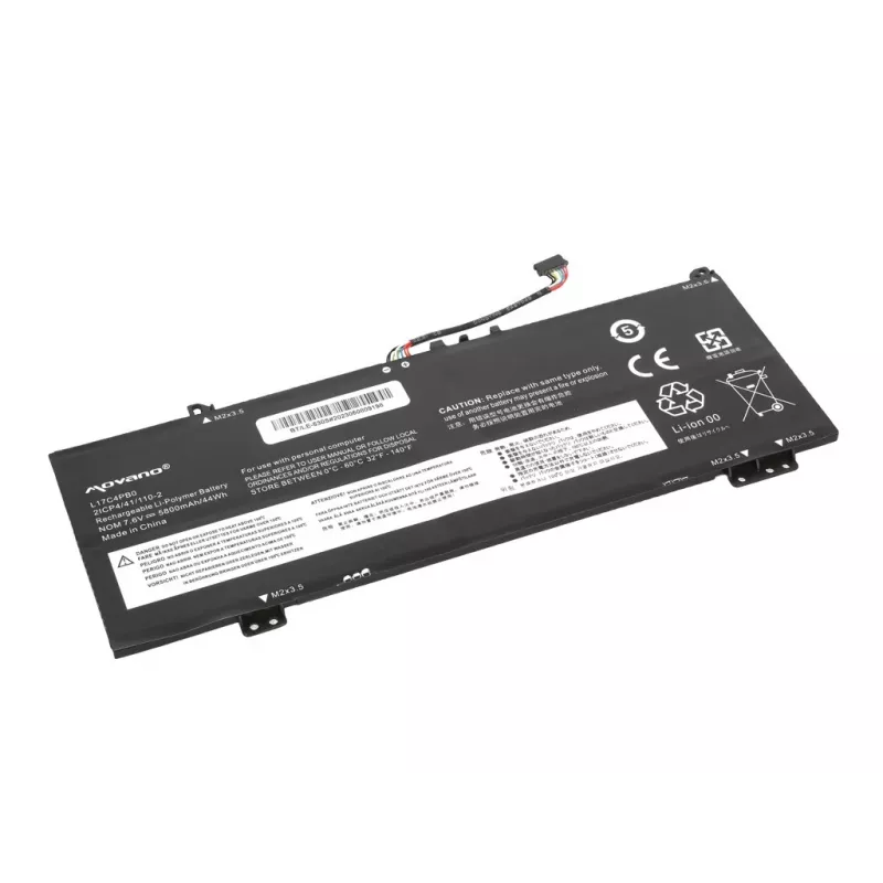 MITSU Battery L17C4PB0 L17M4PB0 for Lenovo Yoga 530-14IKB - 5800 mAh (44 Wh)