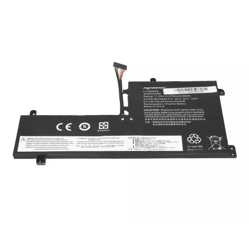 MITSU Battery L17C3PG2 for Lenovo Legion Y530 Y730 Y7000 - 4750 mAh (55 Wh)