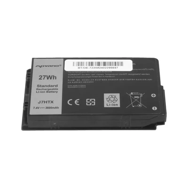 MOVANO Battery J7HTX for Dell Latitude 12 Rugged 7202 7212 7220 Tablet - 3600 mAh (27 Wh)