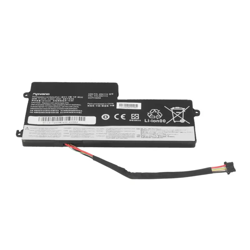 MITSU Battery 45N1108 for Lenovo ThinkPad T440 T440S X240 - 2060 mAh (24 Wh)