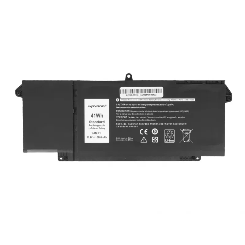 MITSU Battery 9JM71 7FMXV Dell Latitude 5320 7320 7420 7520 - 3600 mAh (41 Wh)