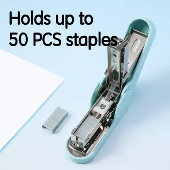 Deli LonGreen EM416 Blue Stapler up to 25 Sheets