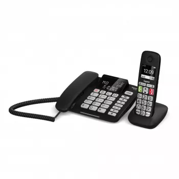 Gigaset DL780 Plus Vadu telefons ar atbildētāju, Melns
