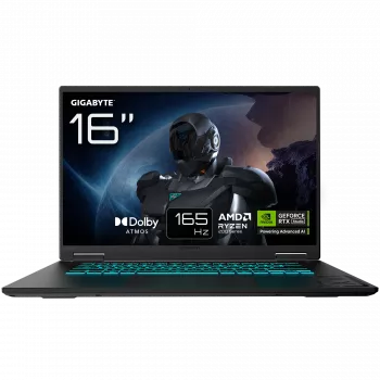 Gigabyte GAMING A16 3WHK3EEC94SH 16 collu QHD+ AMD Ryzen 7 260 16GB 1TB SSD RTX 5070 Windows 11 Home Angļu tastatūra 2 gadu garantija