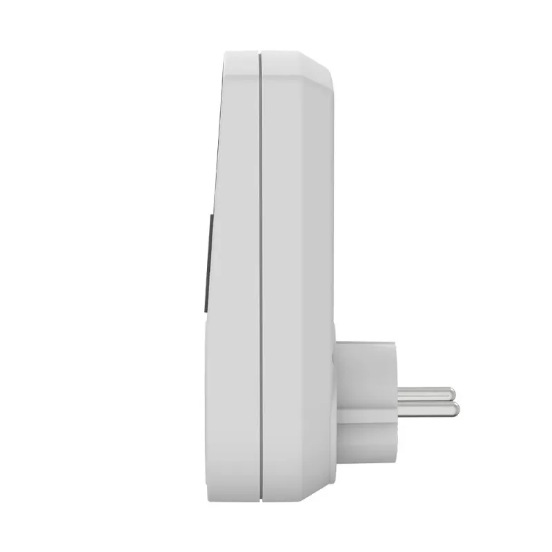 SAVIO AE-03 digitālais taimeris ar LCD displeju, 10 programmas, 16A, Schuko spraudnis, balts