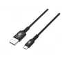 TB USB-C kabelis 1m Melns - 100W PD ātra uzlāde un datu sinhronizācija