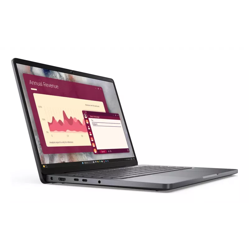 Dell Pro 14 PC14250 Laptop - Intel Core 5 220U, 16GB RAM, 512GB SSD, 14.0 inch FHD+ Displejs, Windows 11 Pro, 3 gadi ProSupport