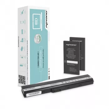 MOVANO Battery A32-K52 for Asus A52 A52F K52 K52F K52J - 4400 mAh (48 Wh)