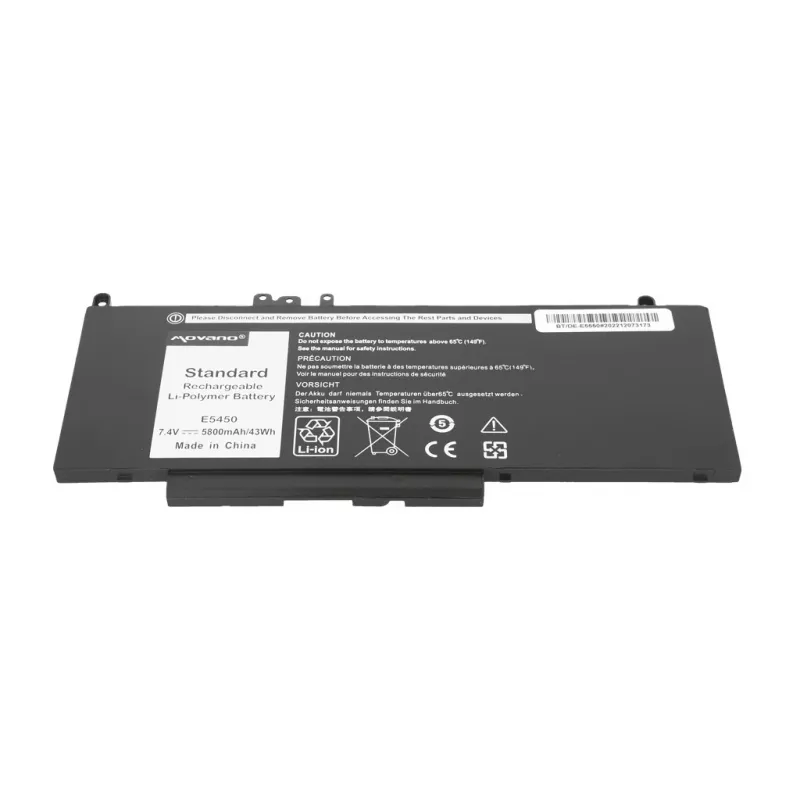 MOVANO Akumulators G5M10 WYJC2 8V5GX Dell E5450 E5550 7.4V - 5800 mAh (43 Wh)