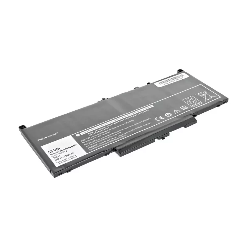 MOVANO Battery J60J5 GG4FM MC34Y for Dell E7270 E7470 - 7200 mAh (55 Wh)