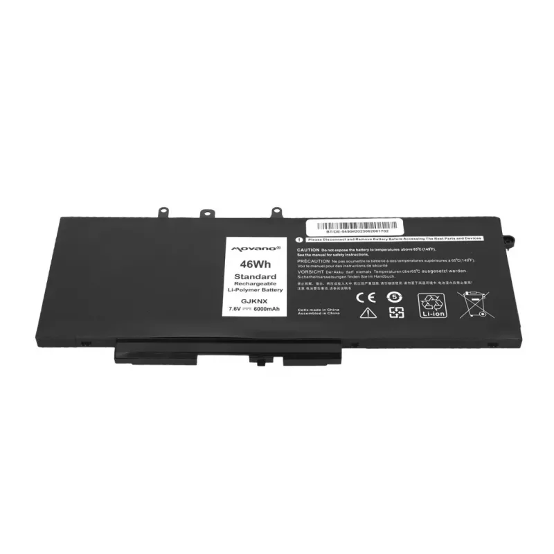 MOVANO Battery GJKNX for Dell Latitude 5280 5480 5490 5590 - 6000 mAh (46 Wh)