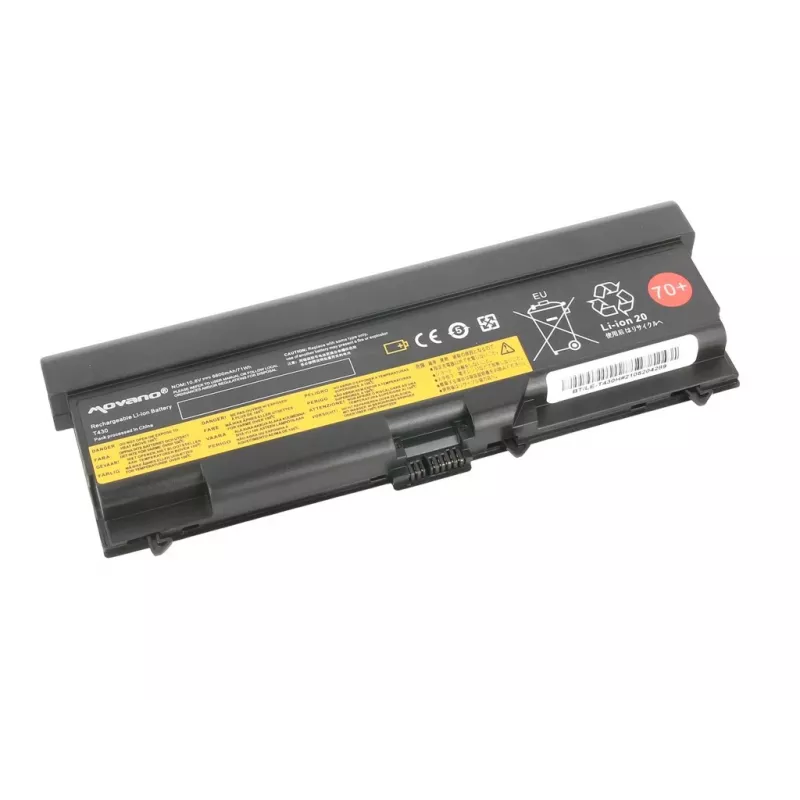 MOVANO Akumulators Lenovo ThinkPad L530 T430 T530 - 6600 mAh (71 Wh)