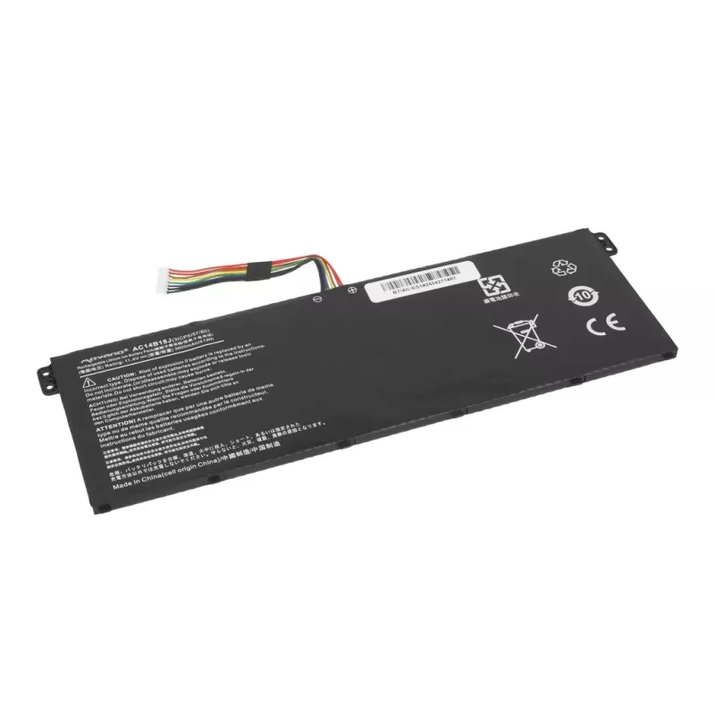 MITSU Akumulators AC14B13J AC14B18J Acer Aspire ES1 V3 - 3600 mAh (41 Wh)