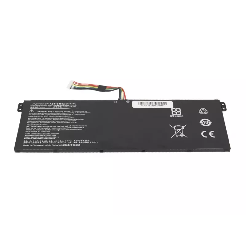 MITSU Akumulators AC14B13J AC14B18J Acer Aspire ES1 V3 - 3600 mAh (41 Wh)