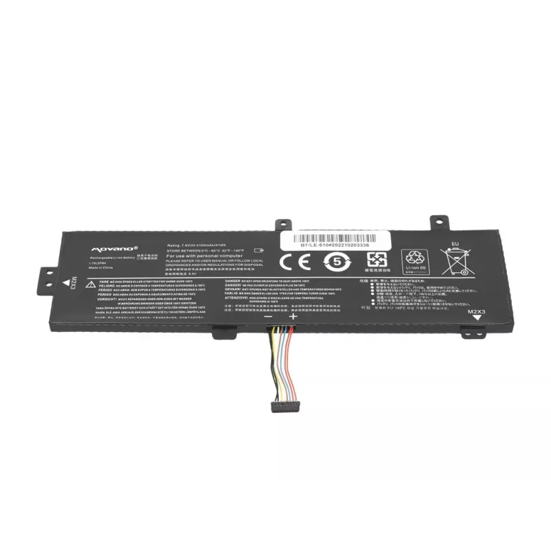 MOVANO Battery L15L2PB4 for Lenovo IdeaPad 510-15ISK - 4100 mAh (31 Wh)