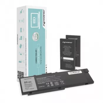 MOVANO Akumulators MFKVP Dell Precision 15 7510 17 7710 - 7000 mAh (80 Wh)