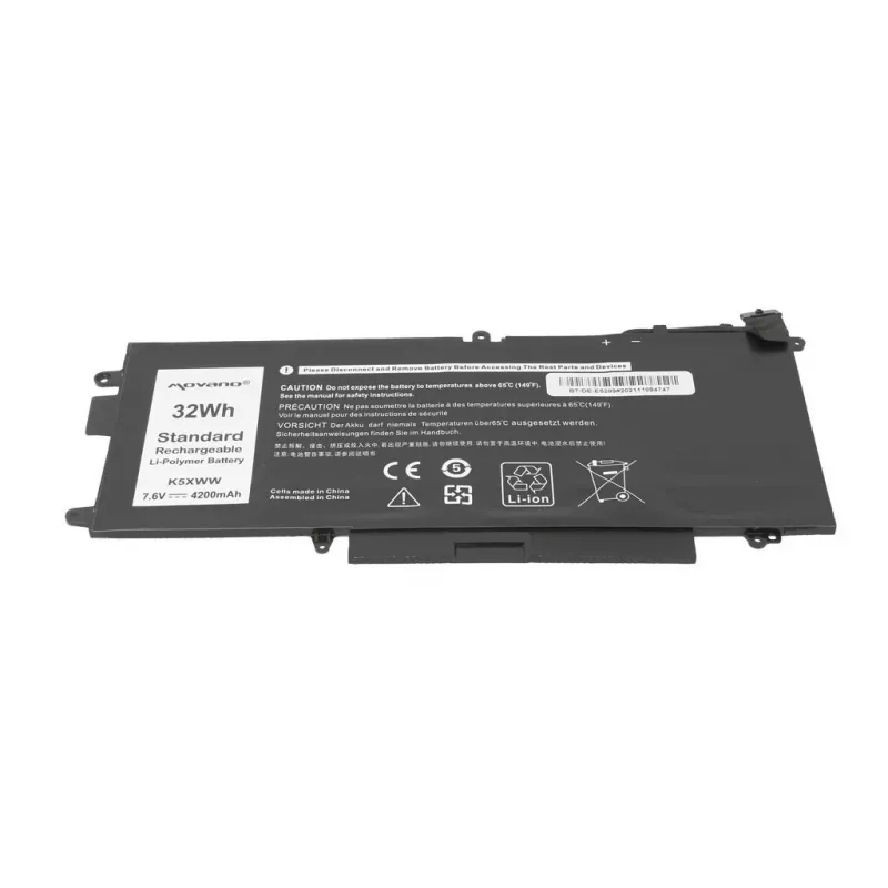 MOVANO Akumulators K5XWW Dell Latitude 5289 7390 2-in-1 - 4200 mAh (32 Wh)