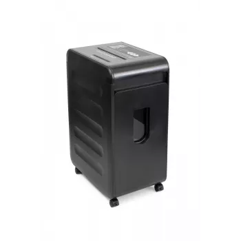 WALLNER MR 2814 C2 Cross-Cut Shredder, 10 Sheets, 21 L, Black