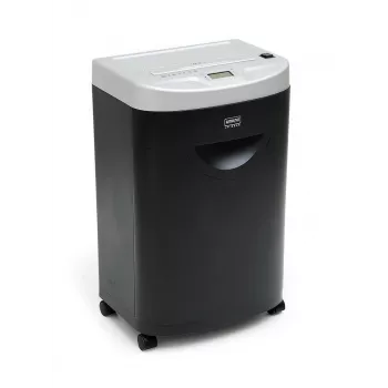 WALLNER Shredder JP 830C Cross-Cut Paper Shredder, 8 Sheets, 15L, Black