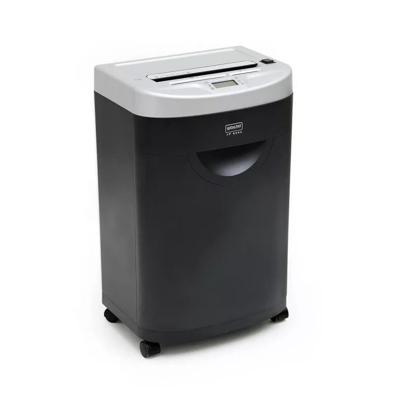 WALLNER Shredder JP 826C Cross-Cut, P-4, 8 Sheets, 15 L, Black