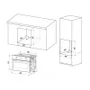 Kompakta cepeškrāsns MPM-63-BOK-24, 24L, 1500W, melna